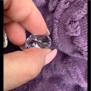 56 ct white sapphire means abundance